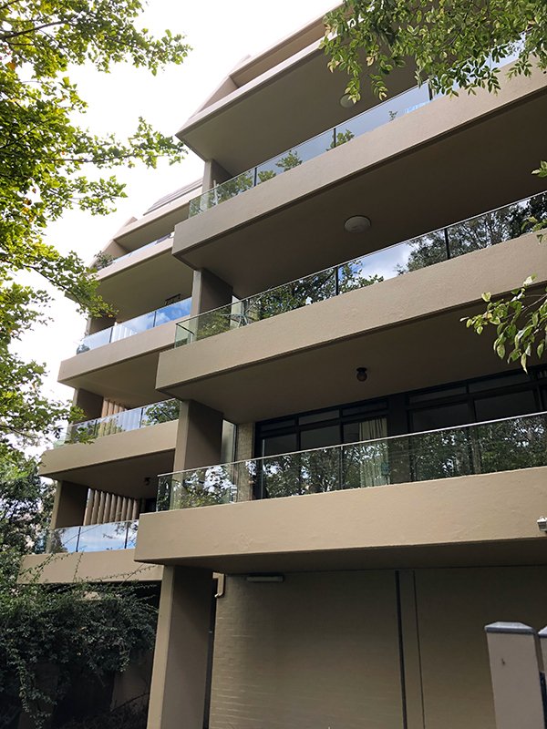 Balustrades for apartments